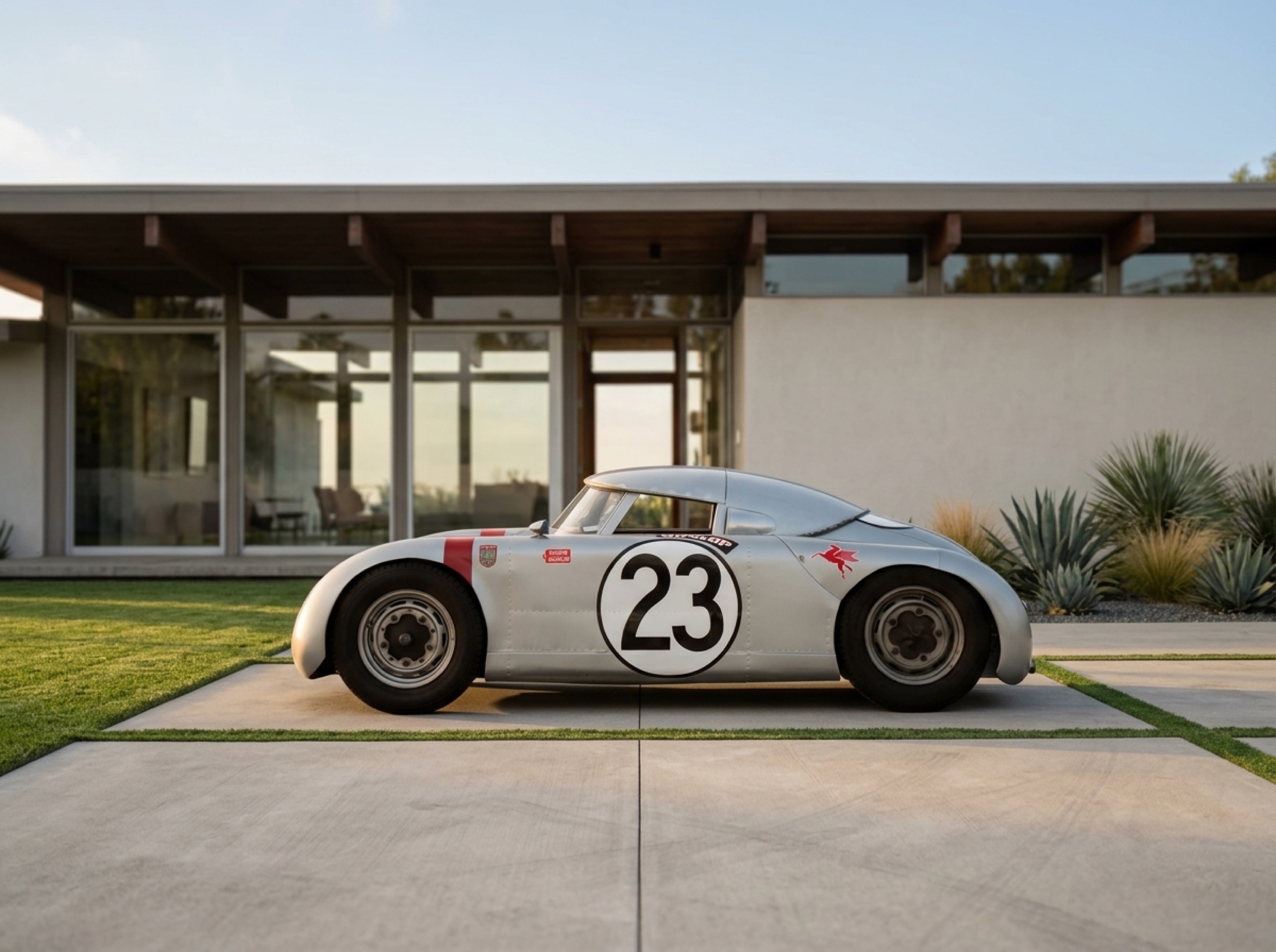 The Runge FF001, a hand-formed aluminium roadster